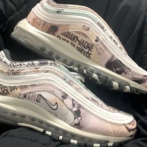 Nike air max 97 newspaper